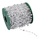 Пластиковые цепочки из искусственного жемчуга KY-WH0051-25C-1