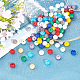 PandaHall Elite Opaque Solid Color Glass Beads GLAA-PH0001-07-4