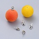 Tasse en laiton pendentif perle bails broches pendentifs X-KK01-4