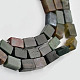 Rectangle Natural Indian Agate Beads Strands G-N0154-02-1
