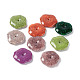 Perles acryliques opaques craquelées&nbsp;OACR-C006-29-1