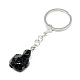 Synthetic & Natural Gemstone Keychain KEYC-S253-05-2