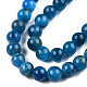 Natural Apatite Beads Strands G-S150-18-6mm-3
