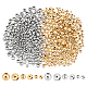 UNICRAFTALE About 600pcs 2 Colors 3 Size Round Spacer Beads 2/3/4mm 304 Stainless Steel Loose Beads Rondelle Beads Metal Spacer Bead Small Smooth Beads Finding for DIY Bracelet Necklace Jewelry Making STAS-UN0043-35-1