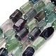 Природных красочные флюорита бисер нитей G-H329-A03-01-2