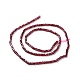 Natürlicher Granat Perlen Stränge G-P457-B01-22-A-2