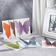 Nbeads 12Pcs Hollow Out Butterfly Paper Cards AJEW-NB0002-78-5