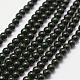 Synthetic Green Goldstone Beads Strands G-N0178-02-4mm-1
