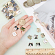 SUNNYCLUE 1 Box 8 Style 48Pcs Enamel Cat Charms Animal Charm Bulk Alloy Cats Head Pet Charm for Jewellery Making Charms Supplies Accessories DIY Necklace Bracelet Earring Craft Women Beginners Adults FIND-SC0003-20-3