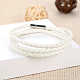 Three Loops PU Leather Wrap Bracelets BJEW-FF0007-005A-3