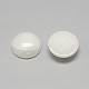 Natürliche weiße Jade Cabochons X-G-R416-10mm-11-2