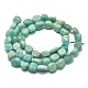 Natural Amazonite Beads Strands X-G-O186-B-08-A-3