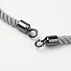 Nylon Twisted Cord Bracelet Making MAK-K006-01B-2