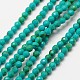 Imported Natural Turquoise Bead Strands G-A129-3mm-32-2