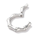 Стойки покрытие латунь Twister застежками KK-Z039-34P-3