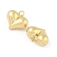 Подвески сердце латуни KK-M327-02D-G-2