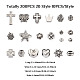 200шт 20 стильные бусины из сплава в тибетском стиле FIND-PJ0001-18-3