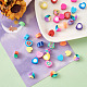 Handmade Polymer Clay Beads CLAY-TA0001-11-4