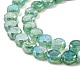 Abalorios de vidrio jade de imitación hebras GLAA-P058-05A-08-3