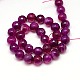 Natural Agate Beads Strands G-G580-10mm-14-2