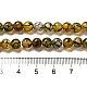 Chapelets de perles veines de dragon en agate naturelle X-G-G515-6mm-02A-2