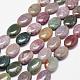 Chapelets de perles en agate indienne naturelle G-N0173-02-13x18mm-1