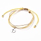 Bracelets tressés en cordon de polyester ciré BJEW-JB05663-2