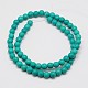 Chapelets de perles en turquoise synthétique TURQ-G106-16mm-02E-2