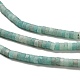 Природных амазонит бисер нитей G-P575-B41-4x2mm-4