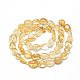Chapelets de perles de citrine naturelle G-S264-06-2