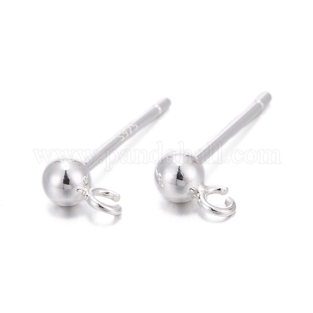 Wholesale 925 Sterling Silver Stud Earring Findings