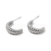 Серьга-гвоздик из нержавеющей стали марки 304 STAS-P319-38P