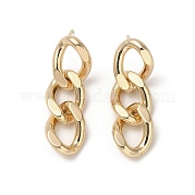 Brass Stud Earrings KK-L208-81G
