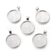Металлические сеттиги для кулона(кабошона) PALLOY-A15654-S