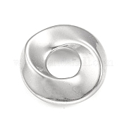 Европейские бусины из нержавеющей стали 304 STAS-F287-58P