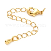 Каплевидный латунный конец с цепями KK-H532-10A-G