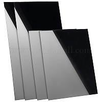 5Pcs A4 PVC Flexible Plastic Sheets Transparent Gel DIY Crafts Film  Lighting