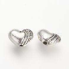 Perles en alliage de style tibétain X-TIBE-S303-77AS-NR