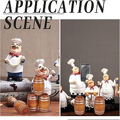 Мини-пивная бочка из бука DJEW-WH0015-46