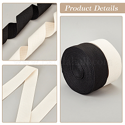 2 шт. 2 цвета 10 ярда плоская поликоттоновая лента OCOR-GA0001-68B