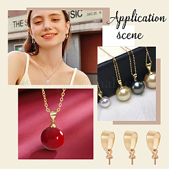 Железные держатели кулонов DIY-AB00037