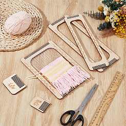 5 шт. 5 стиля мини-инструмента для плетения закладок&nbsp;FIND-BC0019-20