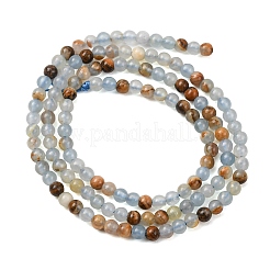Perles de calcite bleues naturelles&nbsp;G-K427-A01-3mm