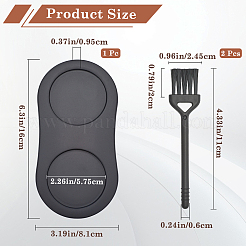 1 шт. деревянная подставка для мельницы для перца&nbsp;AJEW-GF0009-07B