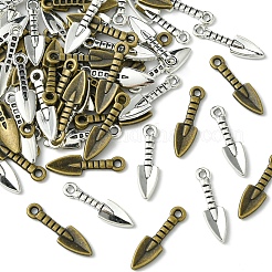 60 шт. 2 цвета подвески из сплава в тибетском стиле TIBEP-FS0001-23