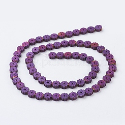 Perlas de hematita sintéticas no magnéticas galvanizadas al vacío con revestimiento de PVD&nbsp;G-F534-K08