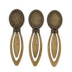 Старинные тибетский стиль сеттинги сплава закладки кабошон X-TIBE-Q032-27AB-NR