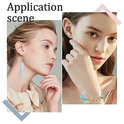 300 шт. 6 пластиковых наконечника шнура ccb FIND-PH0006-55