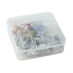 Сплав с прозрачными акриловыми подвесками&nbsp;FIND-FS0002-33