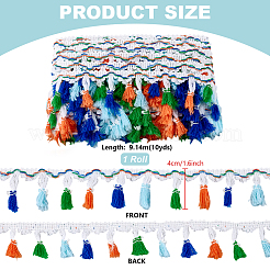 10 Yard Polyester-Quastenband&nbsp;OCOR-PH0006-10A